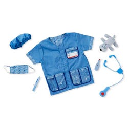 Image for Melissa & Doug Veterinarian Role Play Clothing Set, 9 Pieces from School Specialty