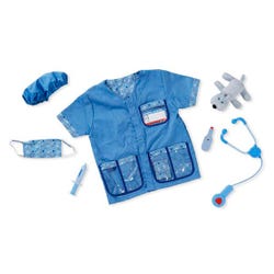 Image for Melissa & Doug Veterinarian Role Play Clothing Set, 9 Pieces from School Specialty