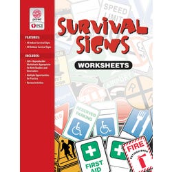 Image for PCI Educational Publishing Survival Signs Worksheet from School Specialty