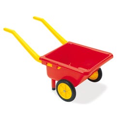 Image for Dantoy Heavy-Duty Toy Wheelbarrow, 2 Wheels, 110 Pound Capacity, Red from School Specialty