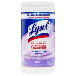 Image for Lysol Disinfecting Wipes, Early Morning Breeze Scent, 80 Wipes from School Specialty