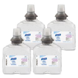 Image for Purell TFX Hand Sanitizer Dispenser Refill, 1200 ml, Clear, Pack of 4 from School Specialty