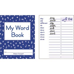 Image for Primary Concepts My Word Book, Set of 20 from School Specialty