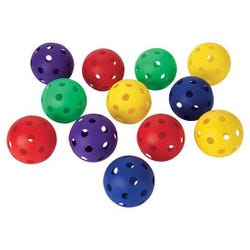 Image for Plastic Softball, Assorted Colors from School Specialty