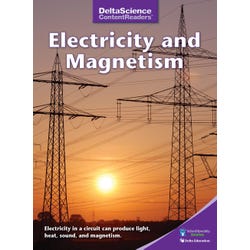 Delta Science Content Readers Electricity and Magnetism Purple Book, Pack of 8, Item Number 1278118