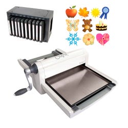 Image for Sizzix Big Shot Pro Starter Set with Teacher's Favorites Set and Storage Rack from School Specialty