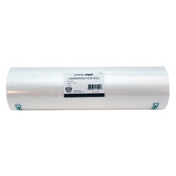 School Smart Laminating Film Roll, 12 Inches x 500 Feet, 1.5 mil Thick, 1 Inch Core, High Gloss 1277259