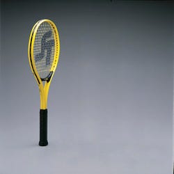 Image for Sportime Yeller Youth Tennis Racquet, 21 Inches, Up to Age 9, Yellow/Black from School Specialty