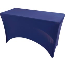 Image for Iceberg Stretchable Fitted Table Cover, 6 ft., Blue from School Specialty