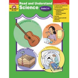 Image for Evan-Moor Read and Understand Science, Grades 3 to 4 from School Specialty
