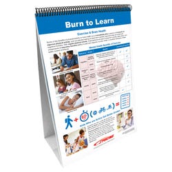 Image for Sportime Exercise Facts Flip Chart Set, Grades 5 to 12 from School Specialty
