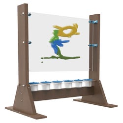 Image for Copernicus Outdoor Acrylic Art Easel, 29-1/4 x 17-1/4 x 55-1/2 Inches from School Specialty