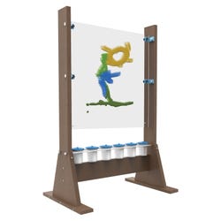 Image for Copernicus Outdoor Acrylic Art Easel, 29-1/4 x 17-1/4 x 55-1/2 Inches from School Specialty