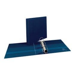 Image for Avery DuraHinge Heavy Duty View Binder, 2 Inch, EZD Ring, Navy Blue from School Specialty