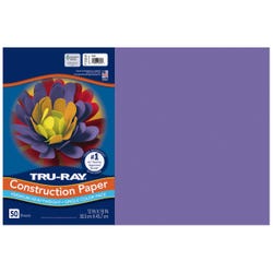 Image for Tru-Ray Sulphite Construction Paper, 12 x 18 Inches, Violet, 50 Sheets from School Specialty
