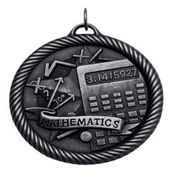 Image for Hammond & Stephens Multi-Level Dovetail/Mathematics Value Medal, 2 Inches, Solid Die Cast, Bronze from School Specialty