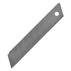 Image for Sparco Replacement ABS Plastic PVC Grip Snap-Off Blade, 18 mm, Silver from School Specialty