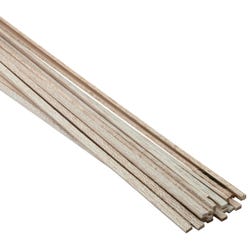 Image for Balsa Strip, 1/8 X 1/4 X 36 in, Pack of 30 from School Specialty