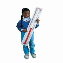 Image for Frey Scientific Celsius/Fahrenheit Demonstration Thermometer, 5 x 35 Inches from School Specialty