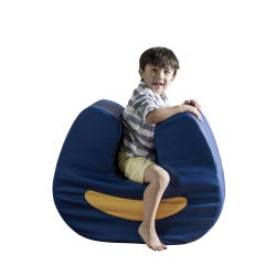 Image for Abilitations SqUoosh Chair, Blue from School Specialty