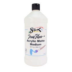 Image for Sax Acrylic Matte Medium Preparation and Protection, 1 Quart from School Specialty