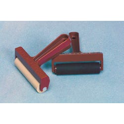 Image for Speedball Pop-In Soft Rubber Brayer with Plastic Frame, 4 Inches from School Specialty