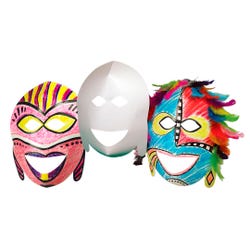 Image for Roylco Pre-Cut African Masks, 11 x 15 Inches, Set of 20 from School Specialty