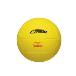 Image for Sportime Coated Foam Volleyball, 7-1/2 Inches, Yellow from School Specialty