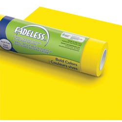 Image for Fadeless Paper Roll, Canary, 48 Inches x 50 Feet from School Specialty