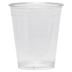 Image for Dixie Foods Durable Highly Flexible Cold Drink Cup, 10 oz, Plastic, Crystal Clear, Pack of 500 from School Specialty