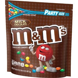 Image for M&M's Milk Chocolate Candies, 2.37 Pound Bag from School Specialty