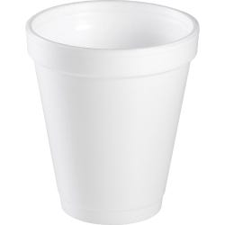 Image for Dart Insulated Cup, 6 oz, Styrofoam, White, Carton of 1000 from School Specialty