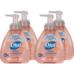 Image for Dial Complete Professional Antimicrobial Foam Hand Soap, 15.2 Ounce, Original Scent, Pack of 4 from School Specialty