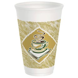 Image for Dart Cafe G Design Hot/Cold Cup, 16 oz, Foam, Pack of 1000 from School Specialty