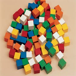 Image for Achieve It! Wooden Color Cubes, 1 Inch, Set of 102 from School Specialty