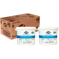 Image for Clorox Healthcare Germicidal Wipes, Beach, Case of 2 from School Specialty