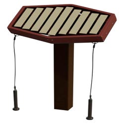Image for Freenotes Harmony Park Rhythm Xylophone Playground Instrument, Surface Mount, 42 x 20 x 14 Inches from School Specialty
