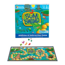 Image for Learning Resources Sum Swamp Addition and Subtraction Game from School Specialty