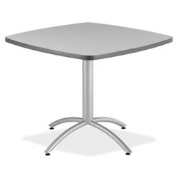Image for Iceberg CafeWorks 36 Inch Square Cafe Tables, 36 x 30 Inches, Gray from School Specialty