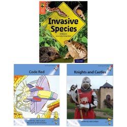 Image for Achieve It! Multi-Publisher Guided Reading Levels S & T: Variety Pack, Grades 5, Set of 16 Titles from School Specialty
