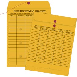Image for Quality Park Standard Inter-Departmental Envelopes, 10 x 13 Inches, Kraft, Box of 100 from School Specialty