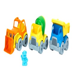 Green Toys Construction Truck, Set of 3, Item Number 2023401
