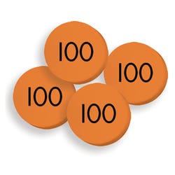 Image for Sensational Math Place Value Discs, One Hundred Hundreds, Set of 100 from School Specialty