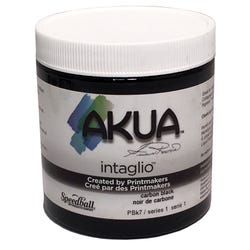 Akua Intaglio Non-Toxic Water Based Ink, Carbon Black, 8 Ounces Item Number 411875