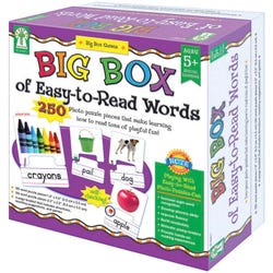 Image for Key Education Big Box of Easy-to-Read Words Game from School Specialty