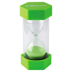 Teacher Created Resources Large Sand Timer, 5 Minutes, Item Number 1568037