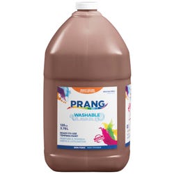 Prang Ready-to-Use Washable Tempera Paint, Gallon, Brown Item Number 1397112