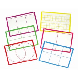 Image for SI Manufacturing Transparent Sorting Mats, 16-1/2 x 12-1/2 inches, Grades PreK and Above from School Specialty