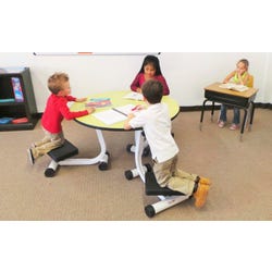 Image for KIDSFIT KC-33 Three Person Kneel-N-Spin Desk, Round from School Specialty