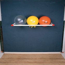 Duracart Big Ball Single-Shelf Wall Rack 012733